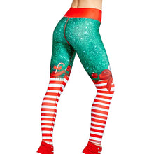 Lade das Bild in den Galerie-Viewer, Christmas Leggings Women Sexy High Waist Skinny Leggins Fitness Legging Ladies Printed Workout Leggings Stretch Trousers Pants
