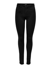 Lade das Bild in den Galerie-Viewer, ONLY Damen Onlroyal High Sk Pim600 Noos 15093134 Jeans, Schwarz, EU S/30
