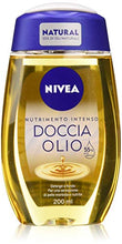 Lade das Bild in den Galerie-Viewer, Nivea Dusche Natural Oil Intensive Ernährung im Pack von 6 x 200 ml, nährendes Schaumbad auf natürlicher Ölbasis, für weiche und ernährende Haut
