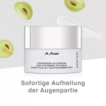 Lade das Bild in den Galerie-Viewer, M. Asam VINOLIFT Straffender Augenbalsam (30ml) – Reichhaltige Augencreme mit Soforteffekt, reduziert dunkle Augenringe &amp; -schatten, vegane Augenpflege zur intensiven Straffung der Haut
