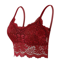 Lade das Bild in den Galerie-Viewer, Cross-border foreign trade tube top top women&#39;s anti-light lace beautiful back sling wrap chest underwear ladies tube top vest thin
