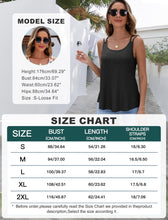 Lade das Bild in den Galerie-Viewer, WNEEDU Weiß Damen Tank Top Sommer Spaghetti Cami Oberteile Ärmellose Rundhalsausschnitt Shirt Blusen Tops Weiß L
