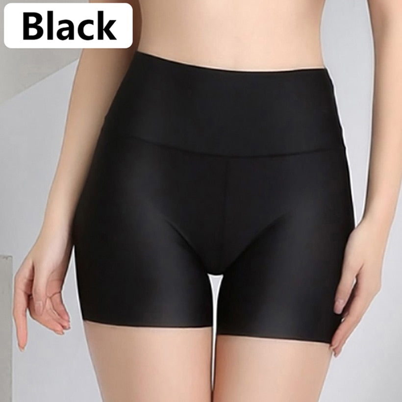 High Waist Women's Skirt Shorts Boxer Panties Girls Safety Briefs Boyshort Underpants Tights Slim Lingeries Short Pants Summer